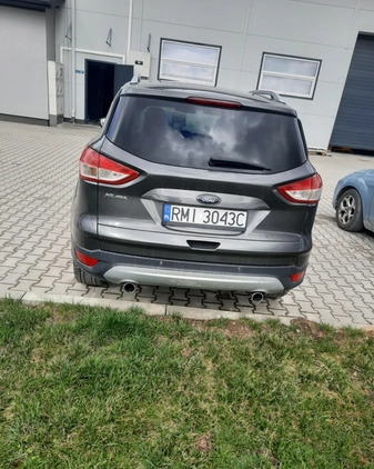 Ford Kuga cena 50999 przebieg: 161000, rok produkcji 2015 z Przecław małe 232